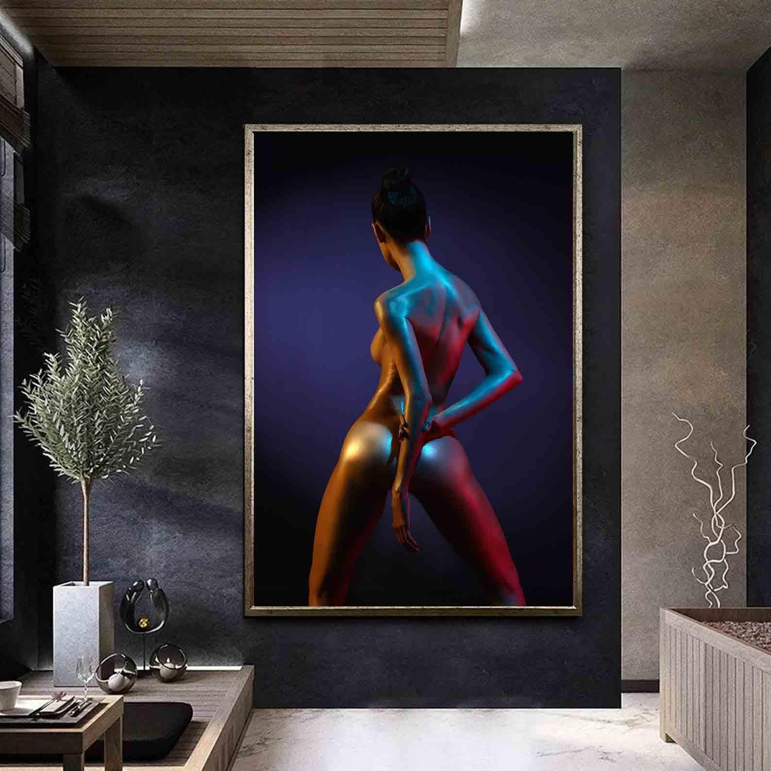 Tablou Canvas - Fata erotica