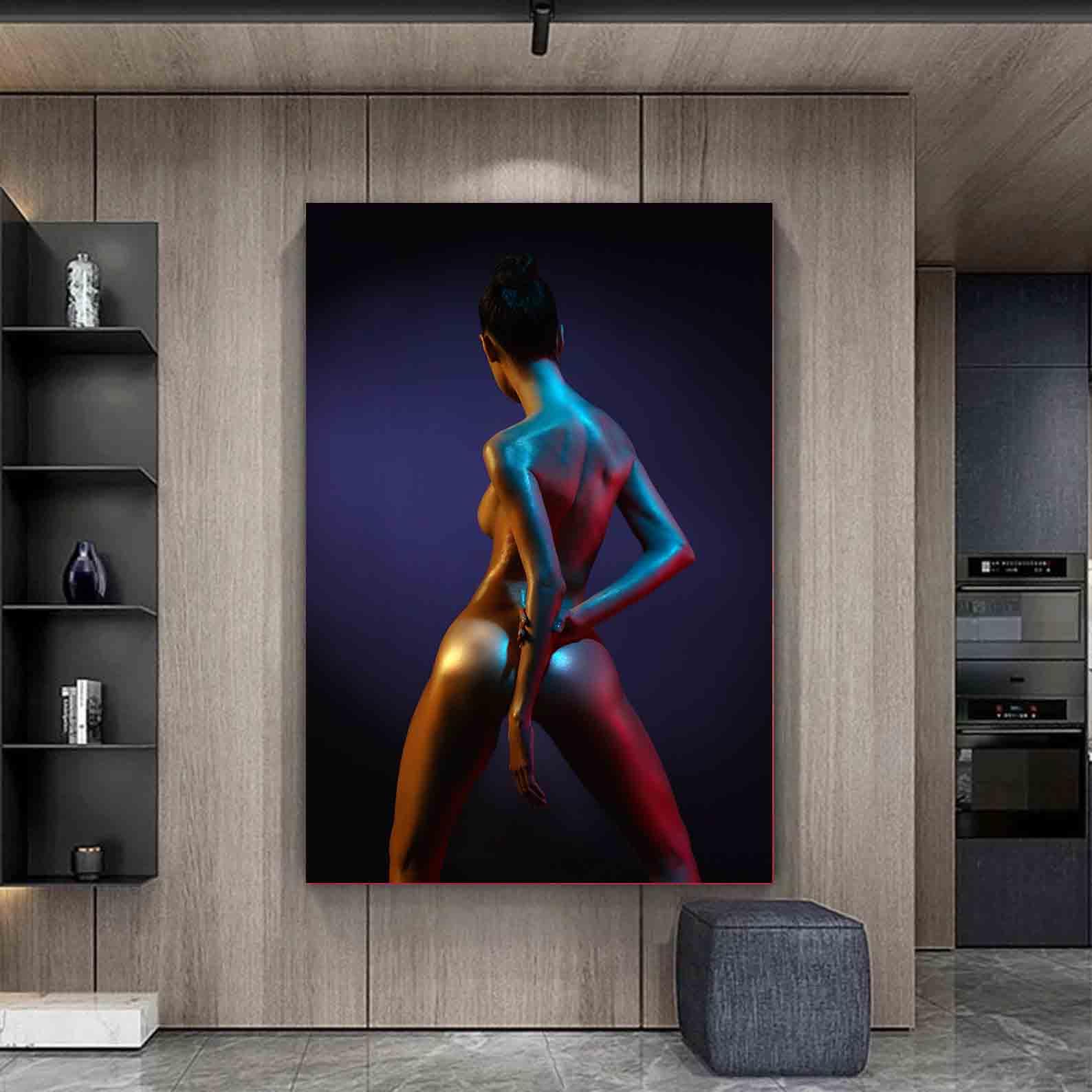 Tablou Canvas - Fata erotica