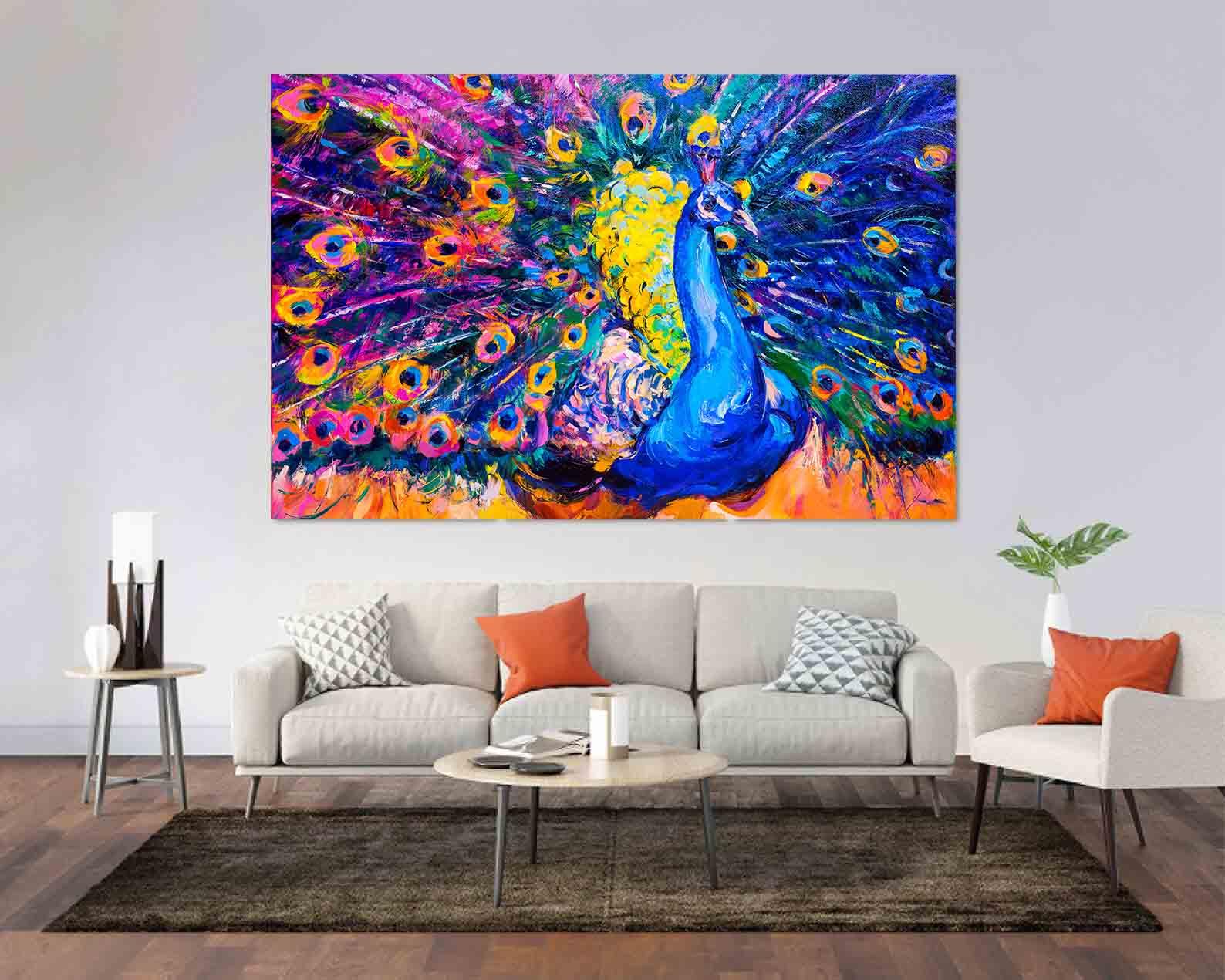 Tablou Canvas - Pasarea Colora