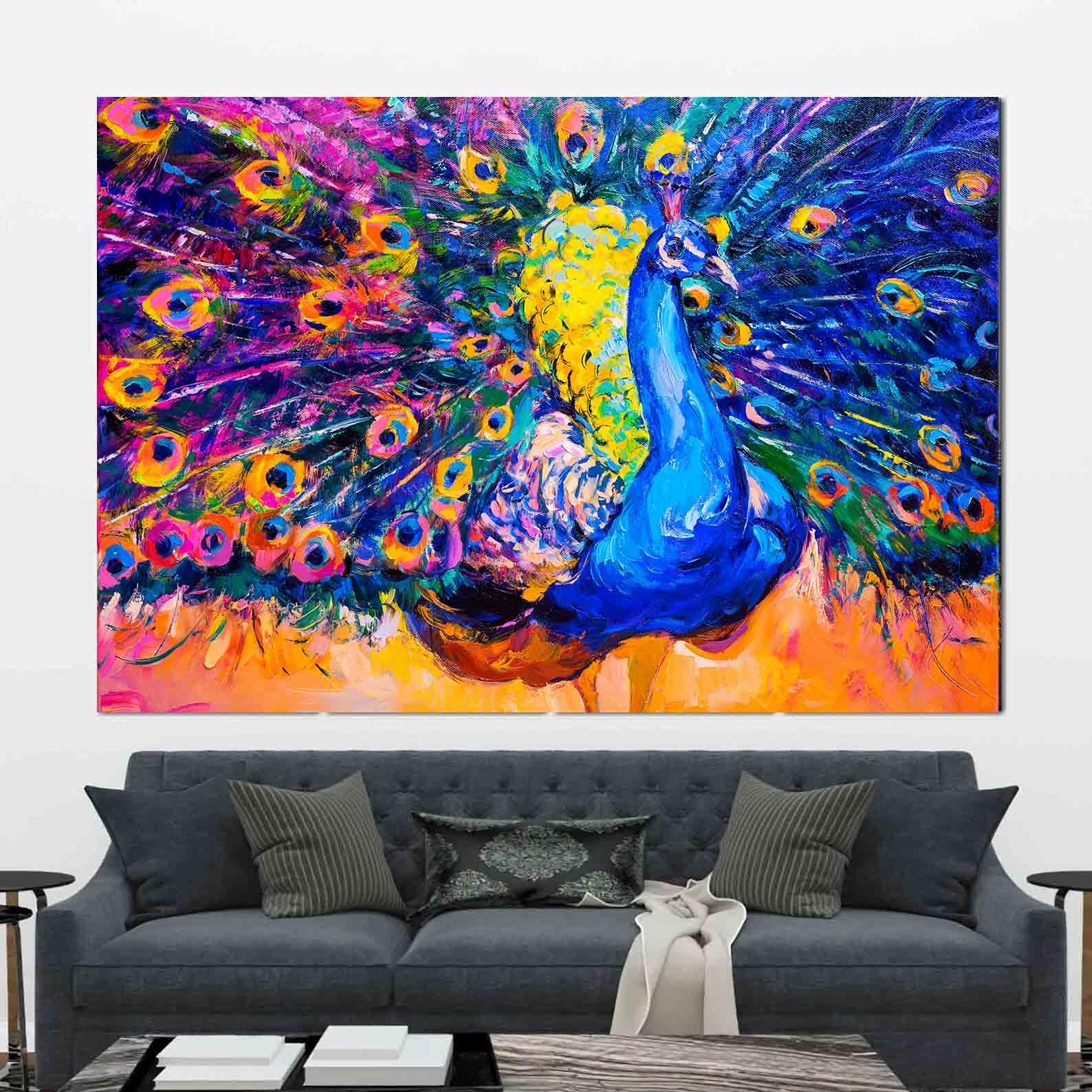Tablou Canvas - Pasarea Colora