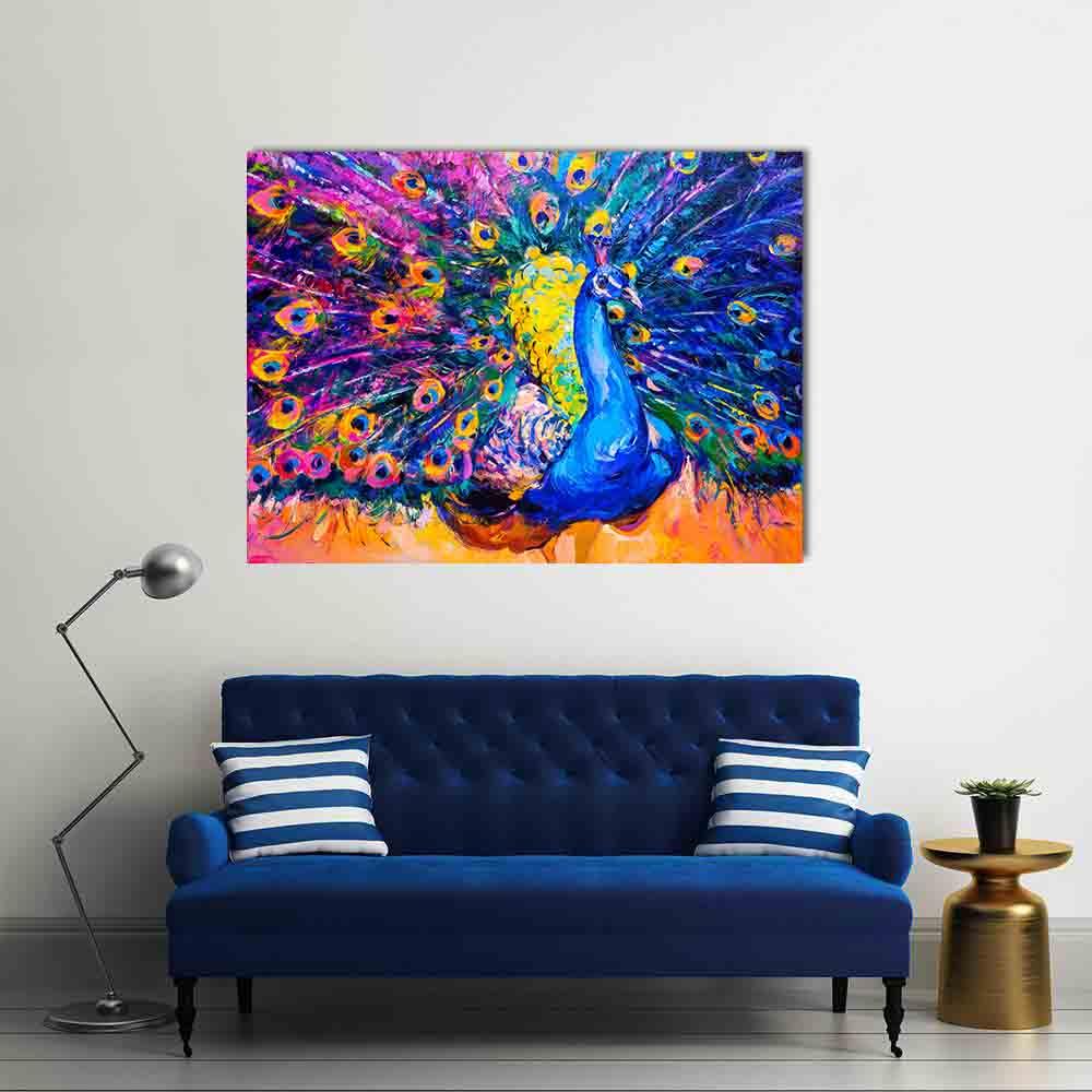 Tablou Canvas - Pasarea Colora