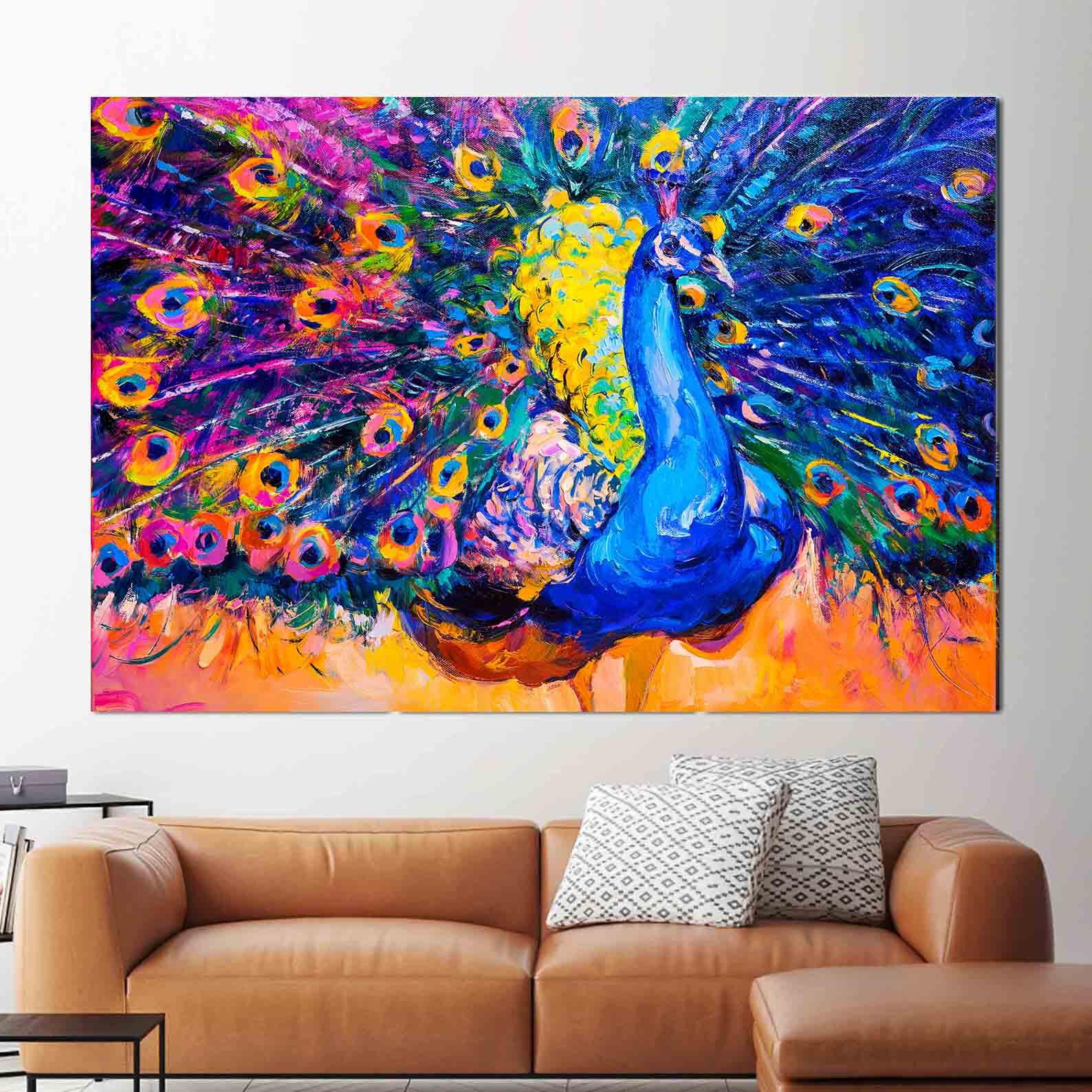 Tablou Canvas - Pasarea Colora