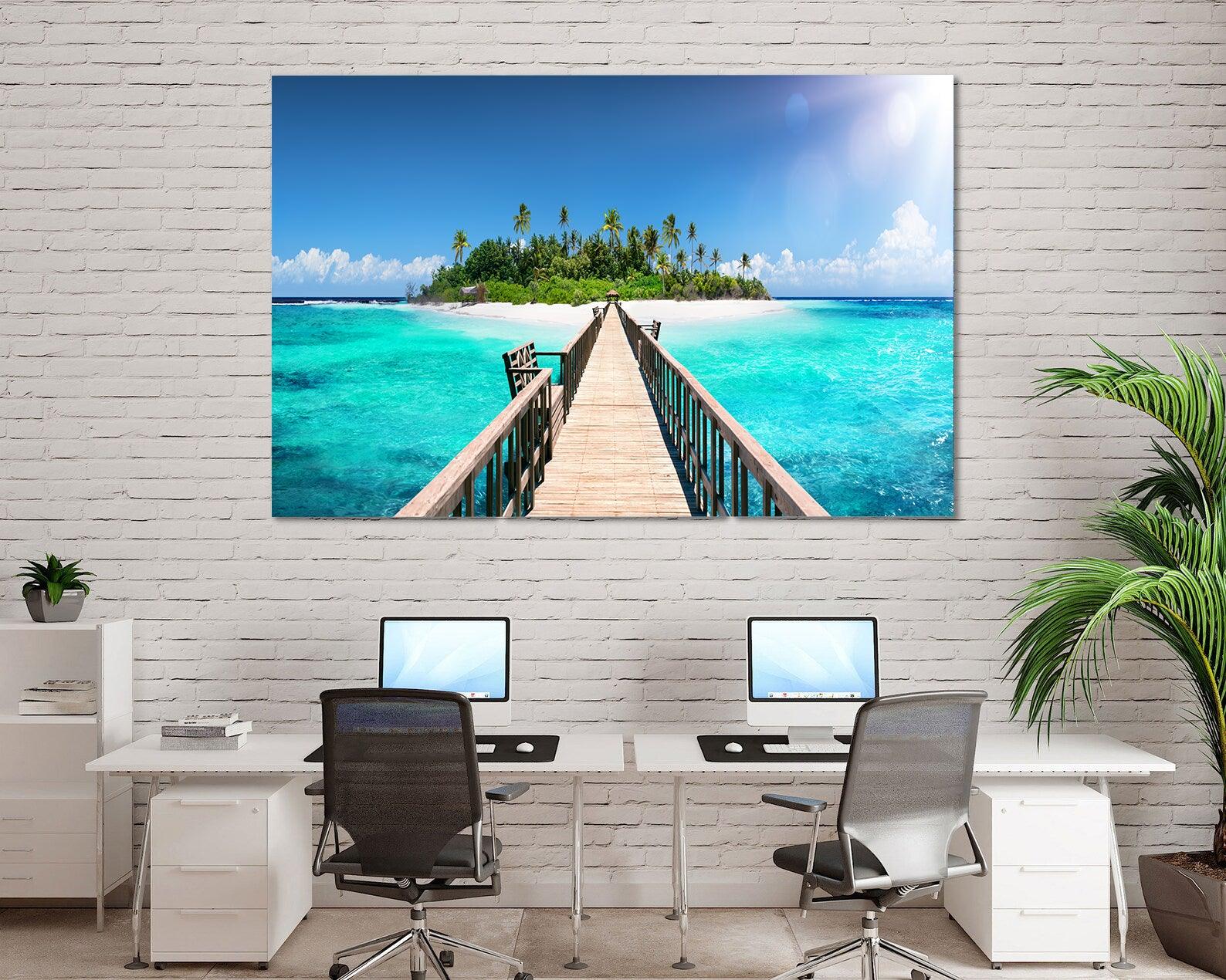 Tablou Canvas - Destinatie tropicala