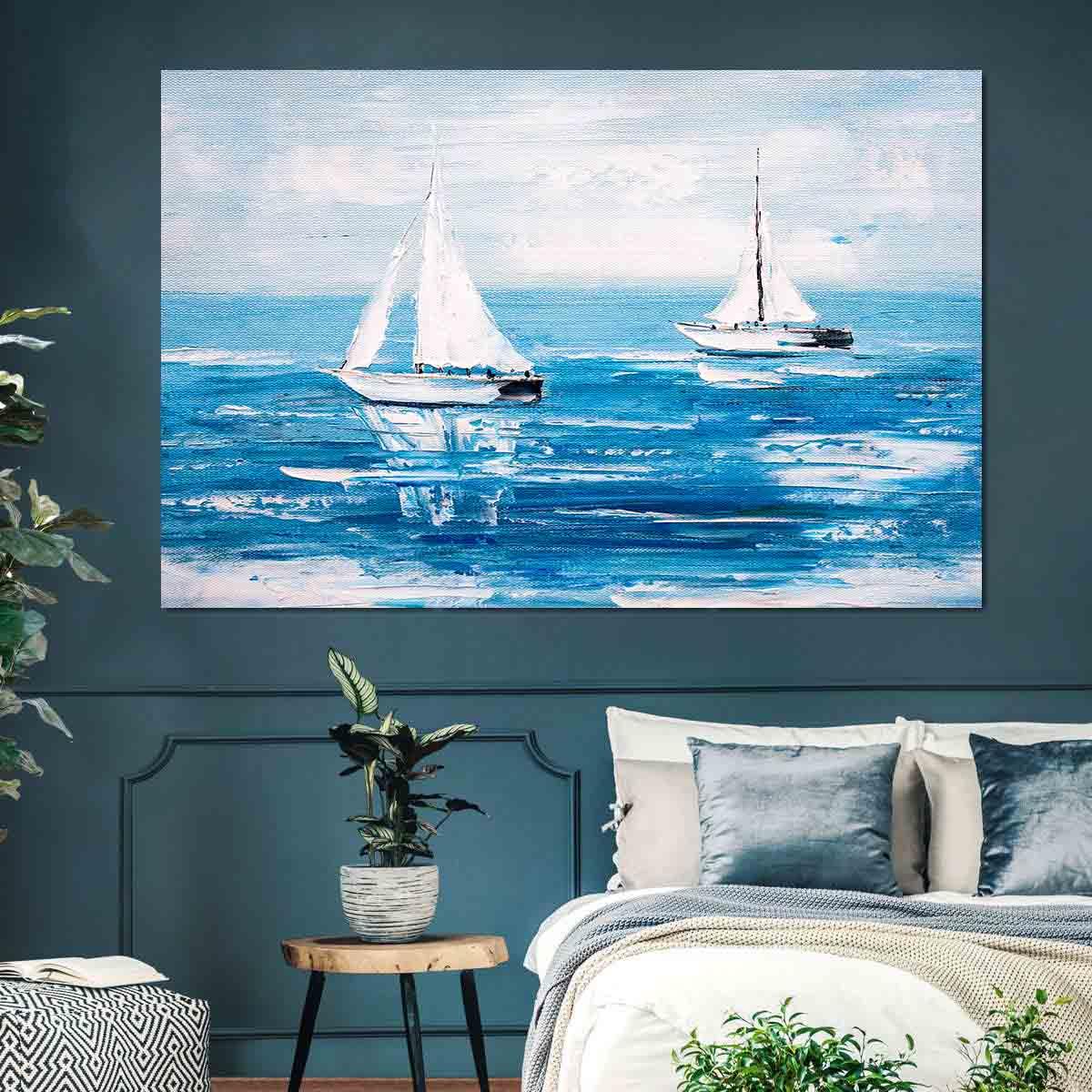 Tablou Canvas - Barca de navigatie