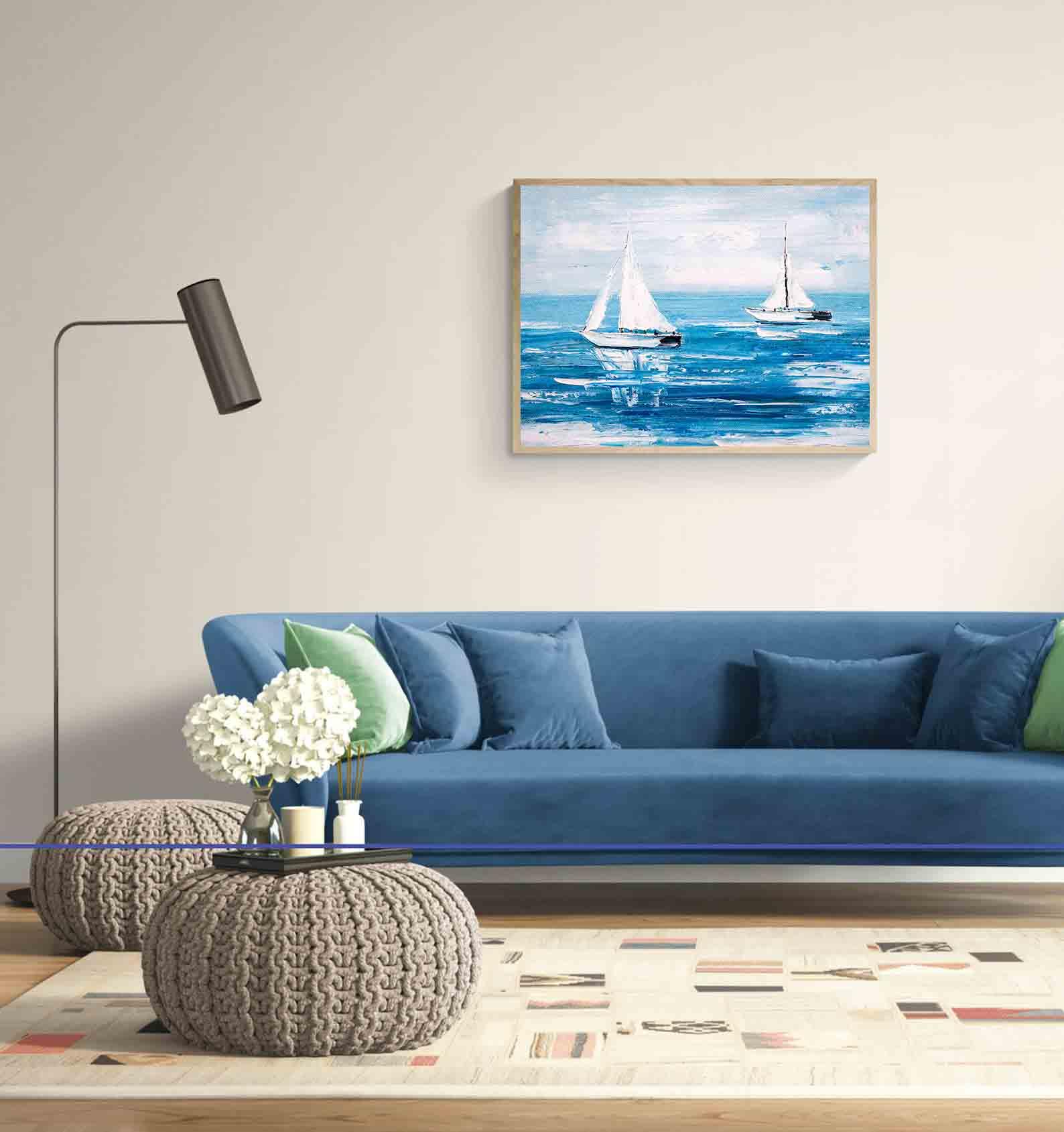 Tablou Canvas - Barca de navigatie