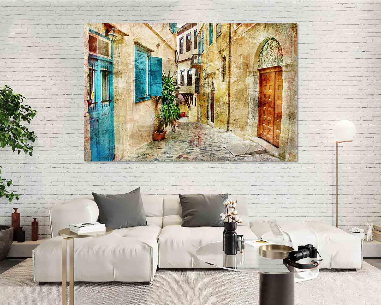 Tablou Canvas - Strada veche