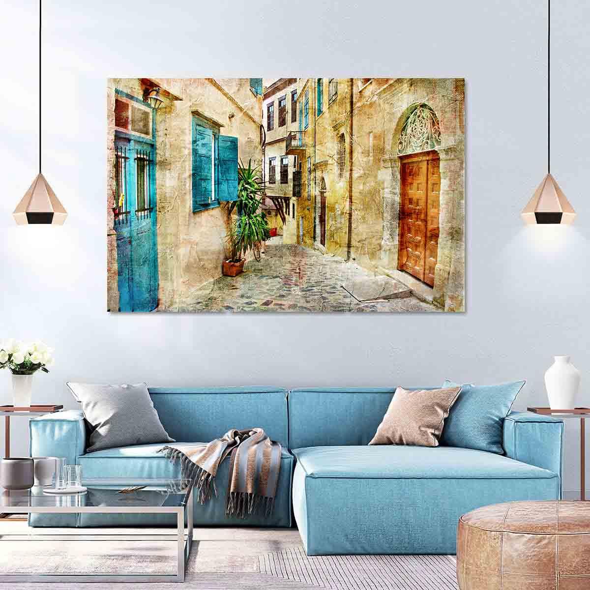 Tablou Canvas - Strada veche