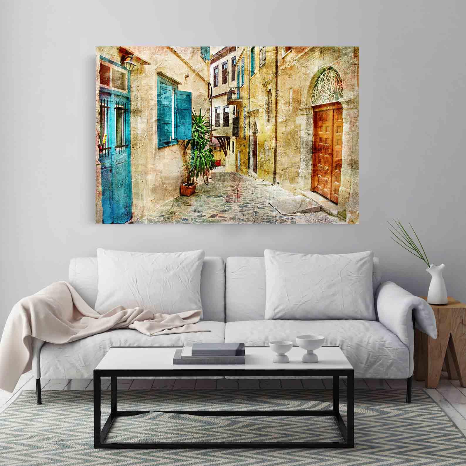 Tablou Canvas - Strada veche