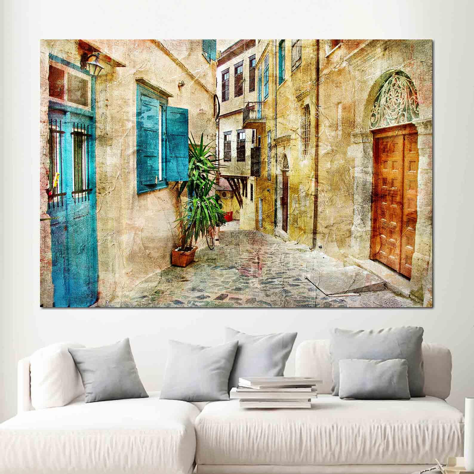 Tablou Canvas - Strada veche