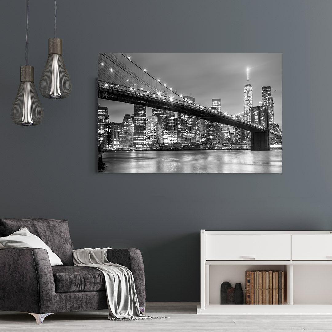 Peinture sur toile - Pont de Brooklyn