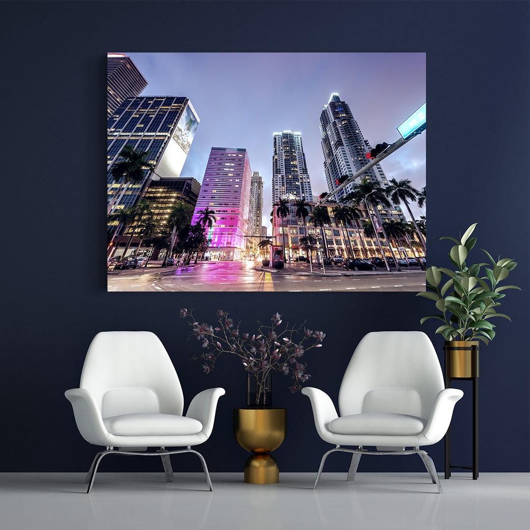 Tablou Canvas - Miami de seara