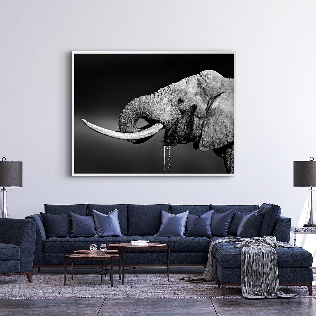 Tablou Canvas - Portret elefant
