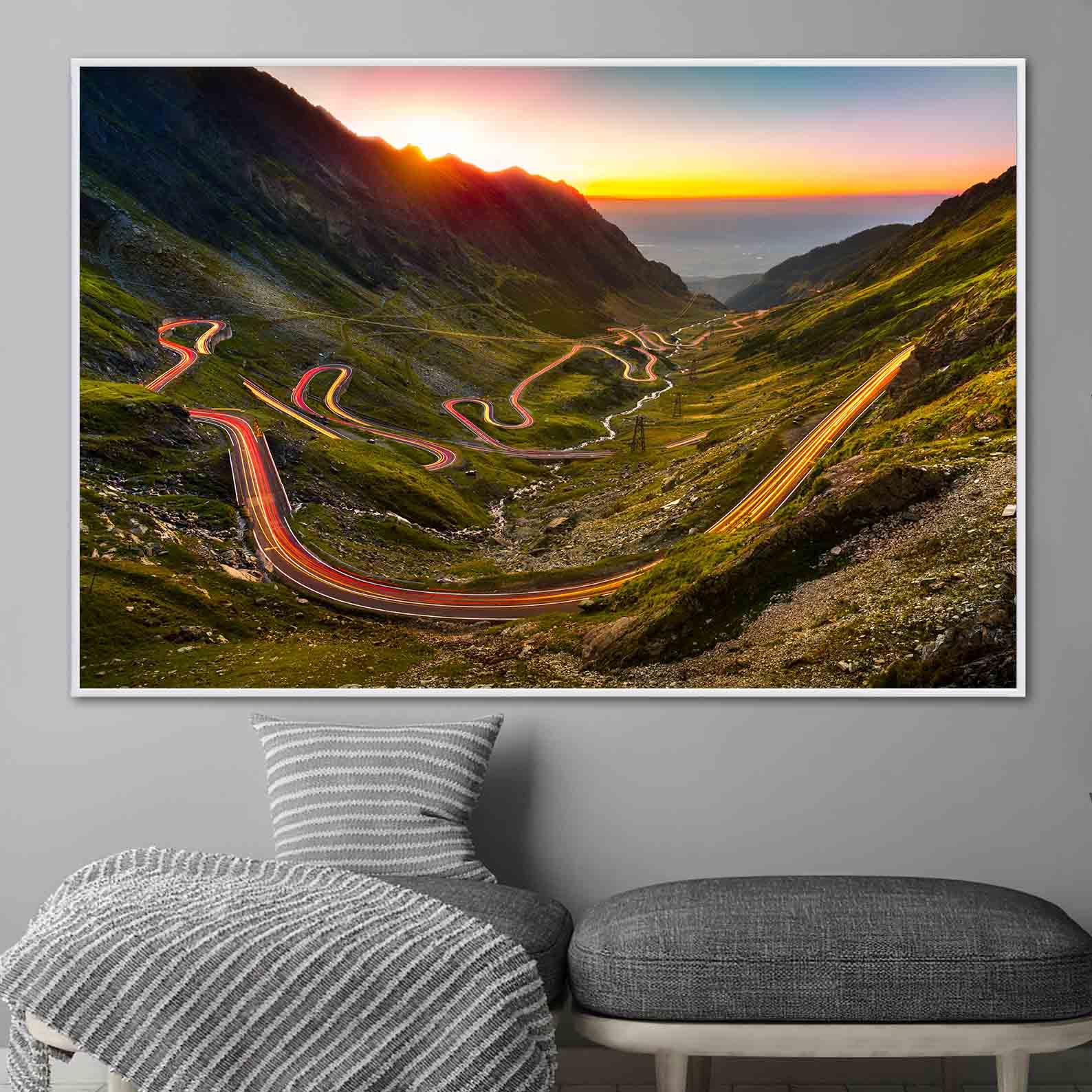 Tablou Canvas - Transfagarasan