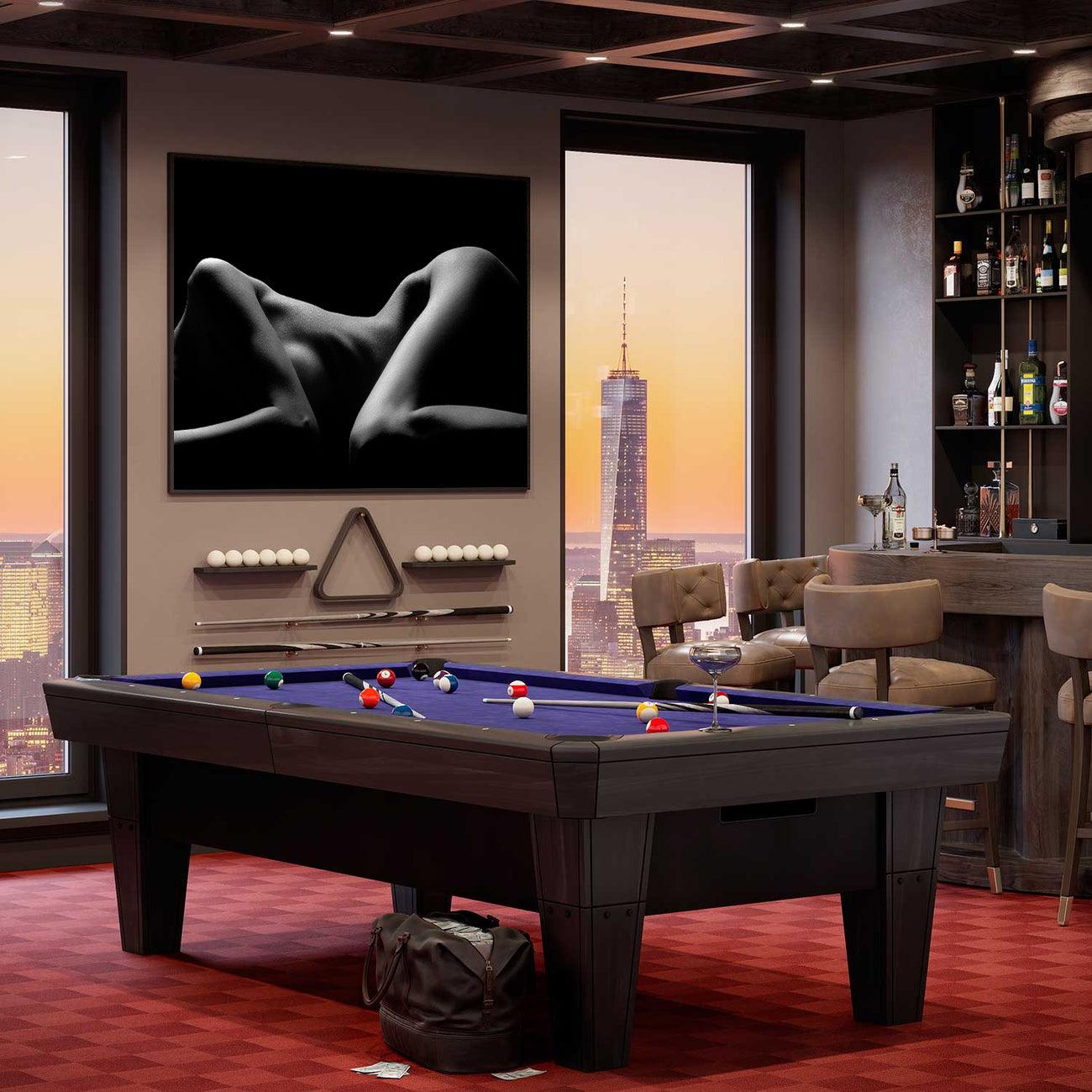 Peinture sur toile - Corps nu