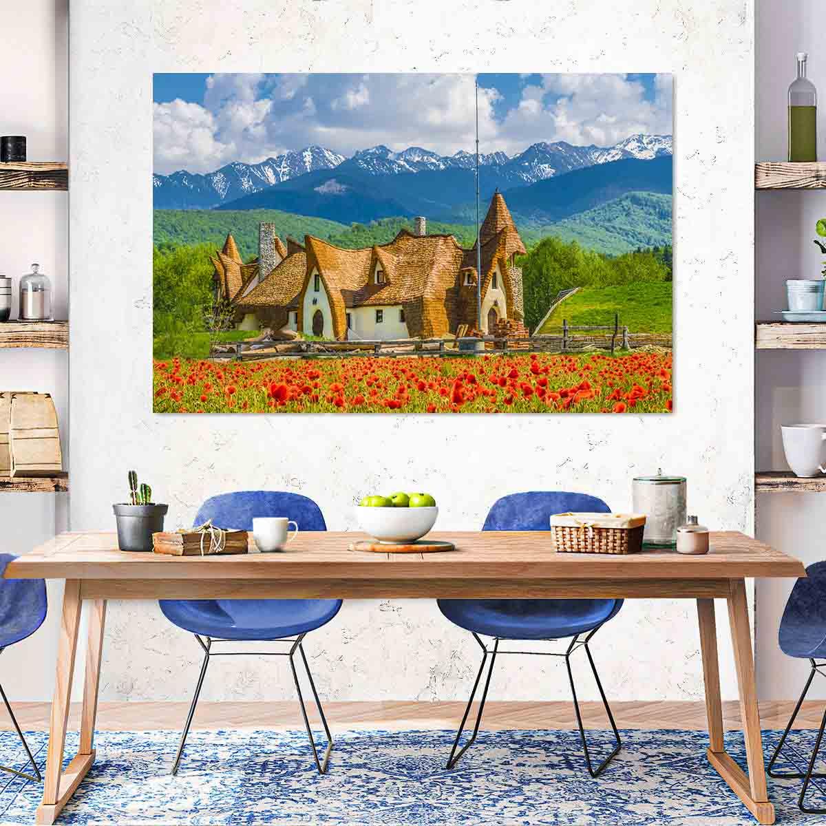 Tablou Canvas - Castelul de lut din Valea Zanelor