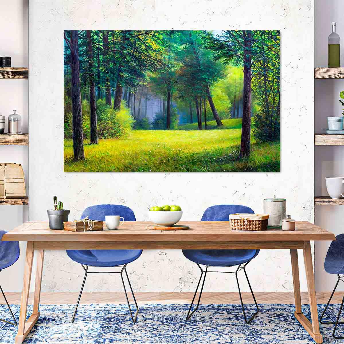 Tablou Canvas - Padure de vara