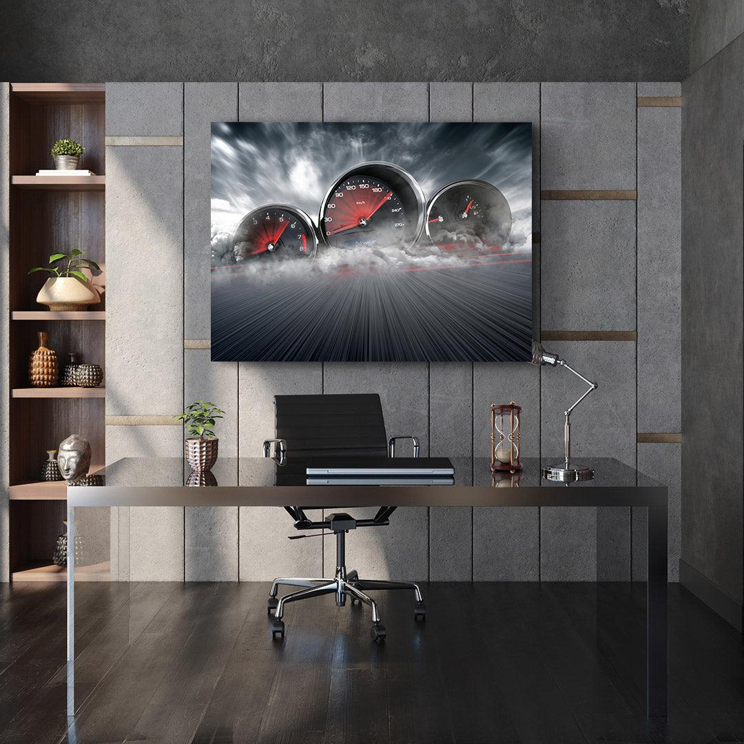 Tablou Canvas - Viteozometru cu viteza mare
