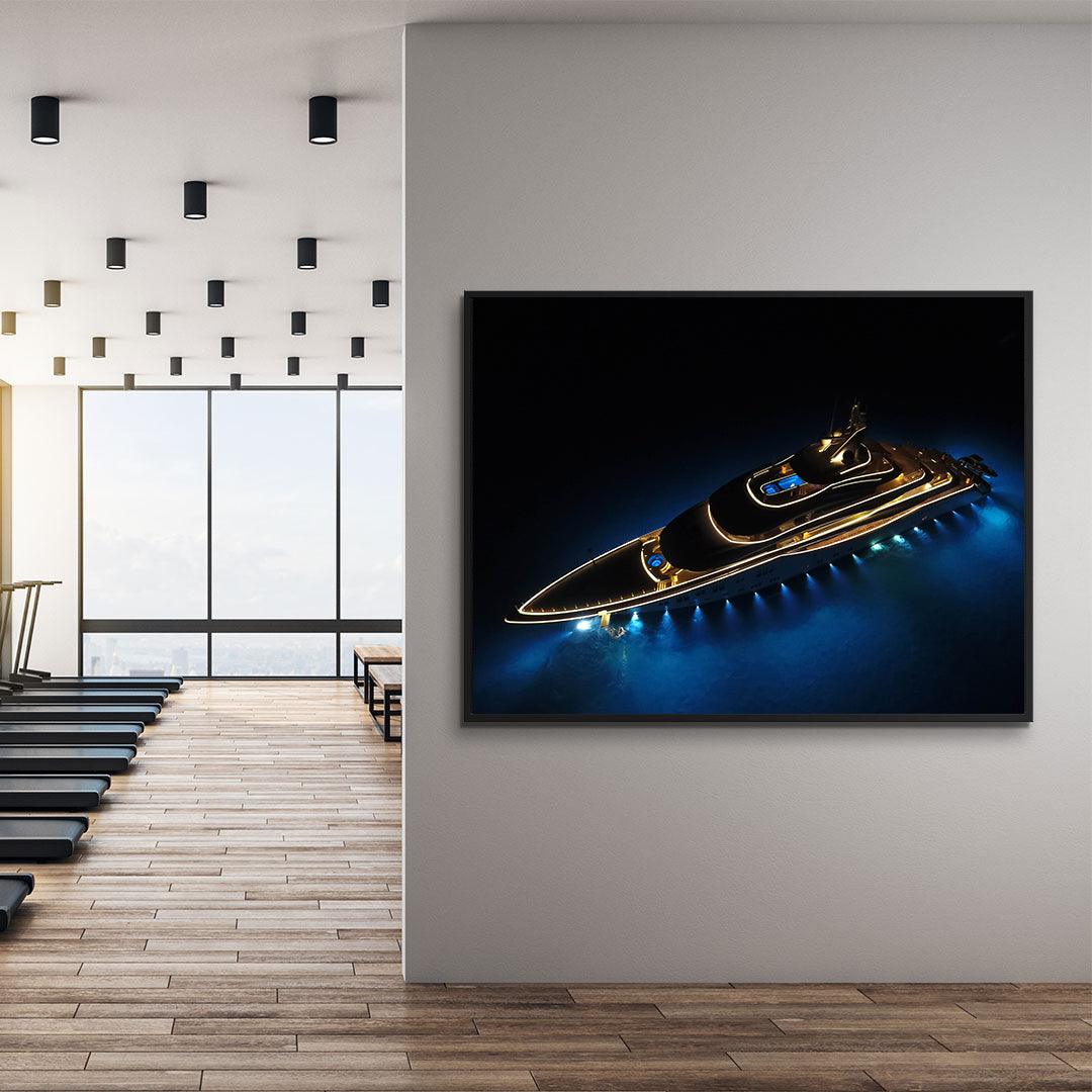 Tablou Canvas - Yacht in Bahamas