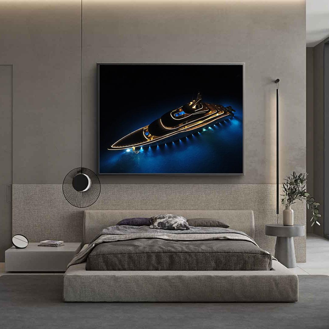 Tablou Canvas - Yacht in Bahamas