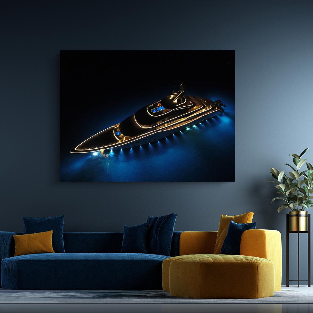 Tablou Canvas - Yacht in Bahamas