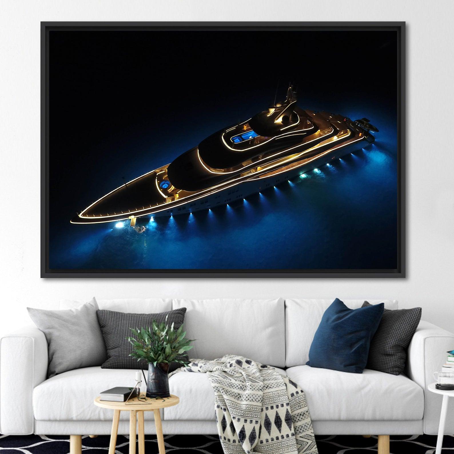 Tablou Canvas - Yacht in Bahamas