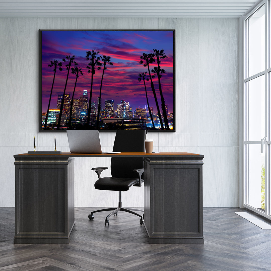 Tablou Canvas - Oraș plin de lumini