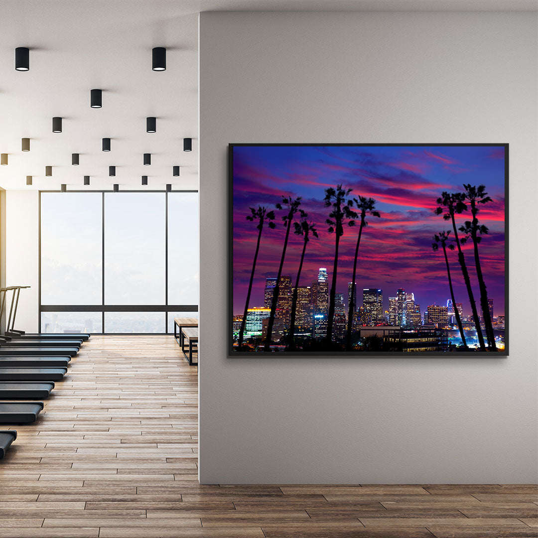 Tablou Canvas - Oraș plin de lumini