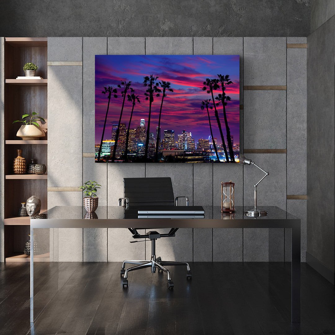 Tablou Canvas - Oraș plin de lumini