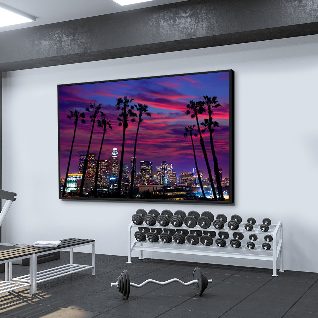 Tablou Canvas - Oraș plin de lumini