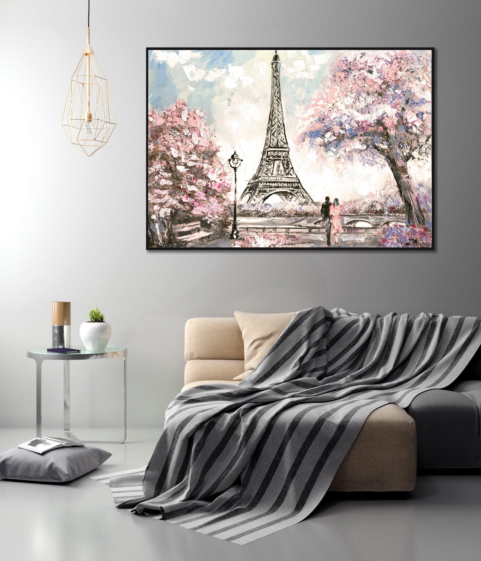 Tablou Canvas - Dragoste in Paris
