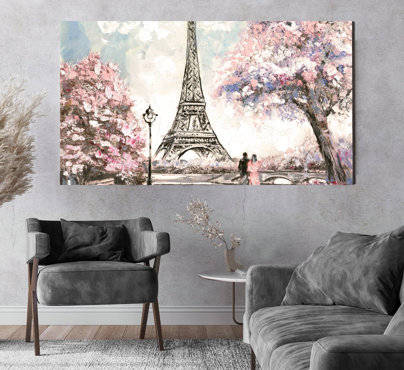 Tablou Canvas - Dragoste in Paris