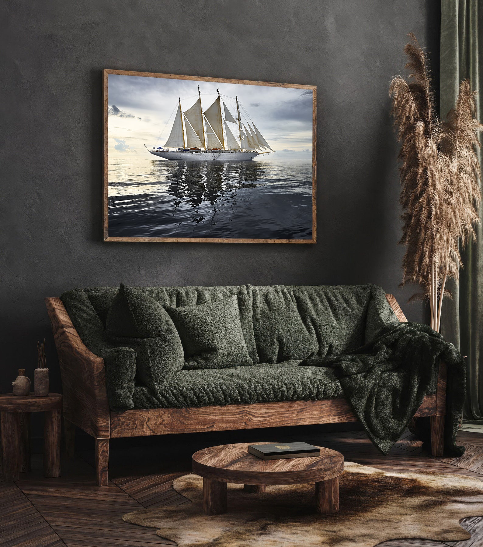 Tablou Canvas - Corabie cu Pânze