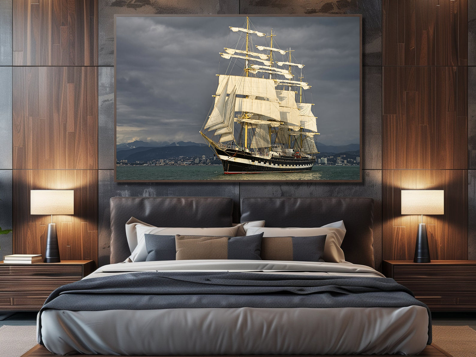 Tableau sur toile - Voilier