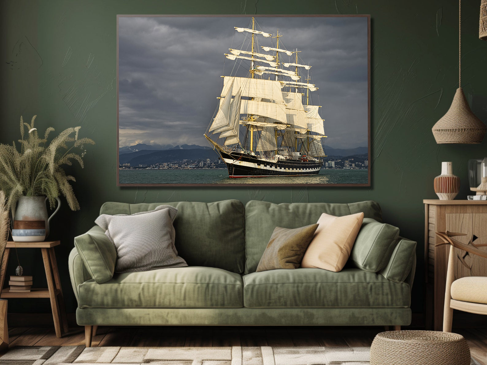 Tablou Canvas - Corabie cu Pânze