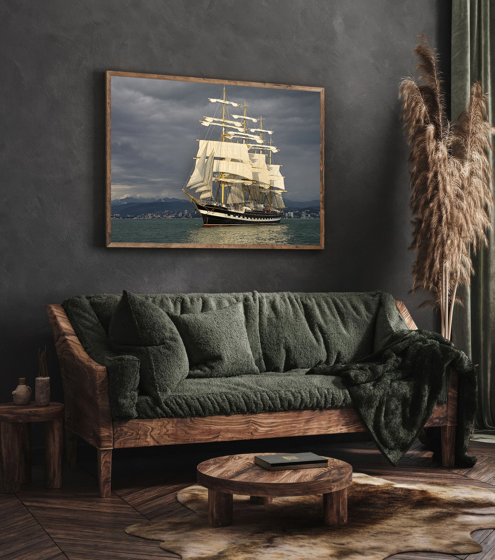 Tablou Canvas - Corabie cu Pânze