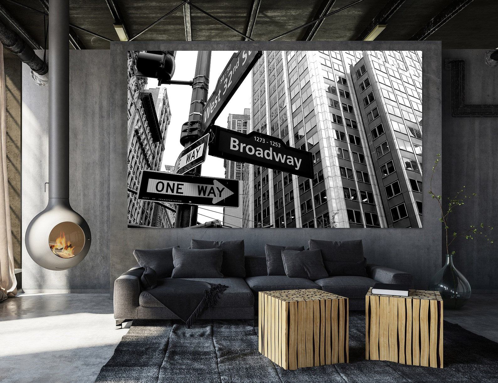 Tablou Canvas - Străzile din New York