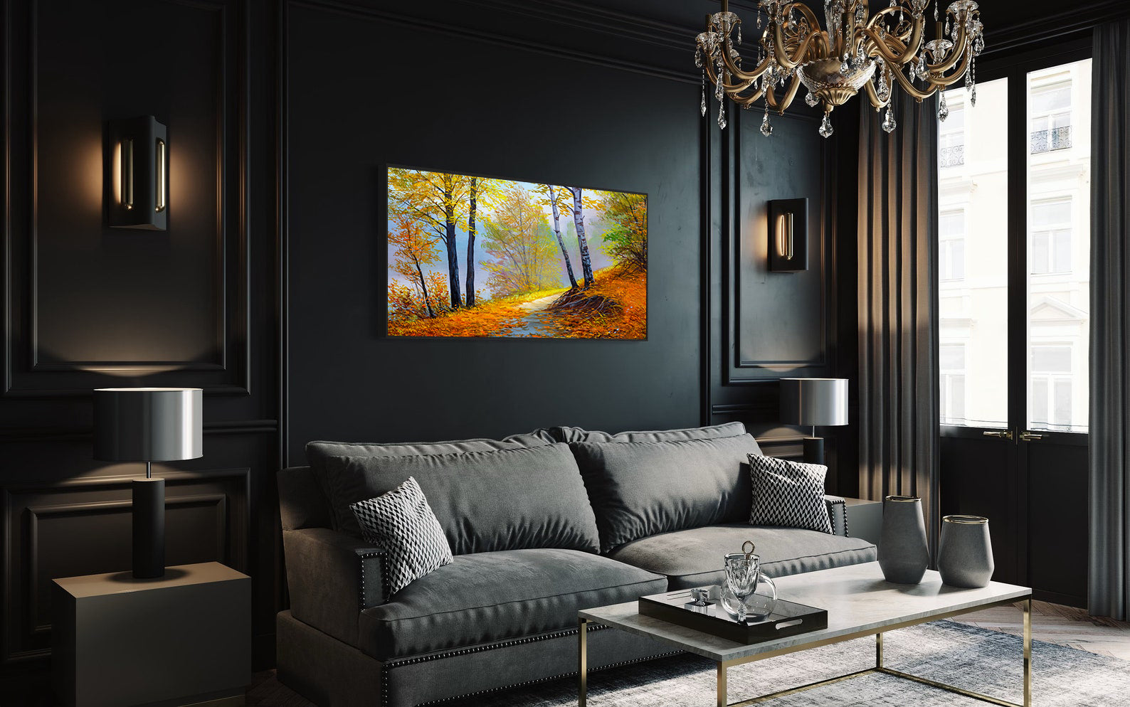 Tablou Canvas - Peisaj Tomnatic