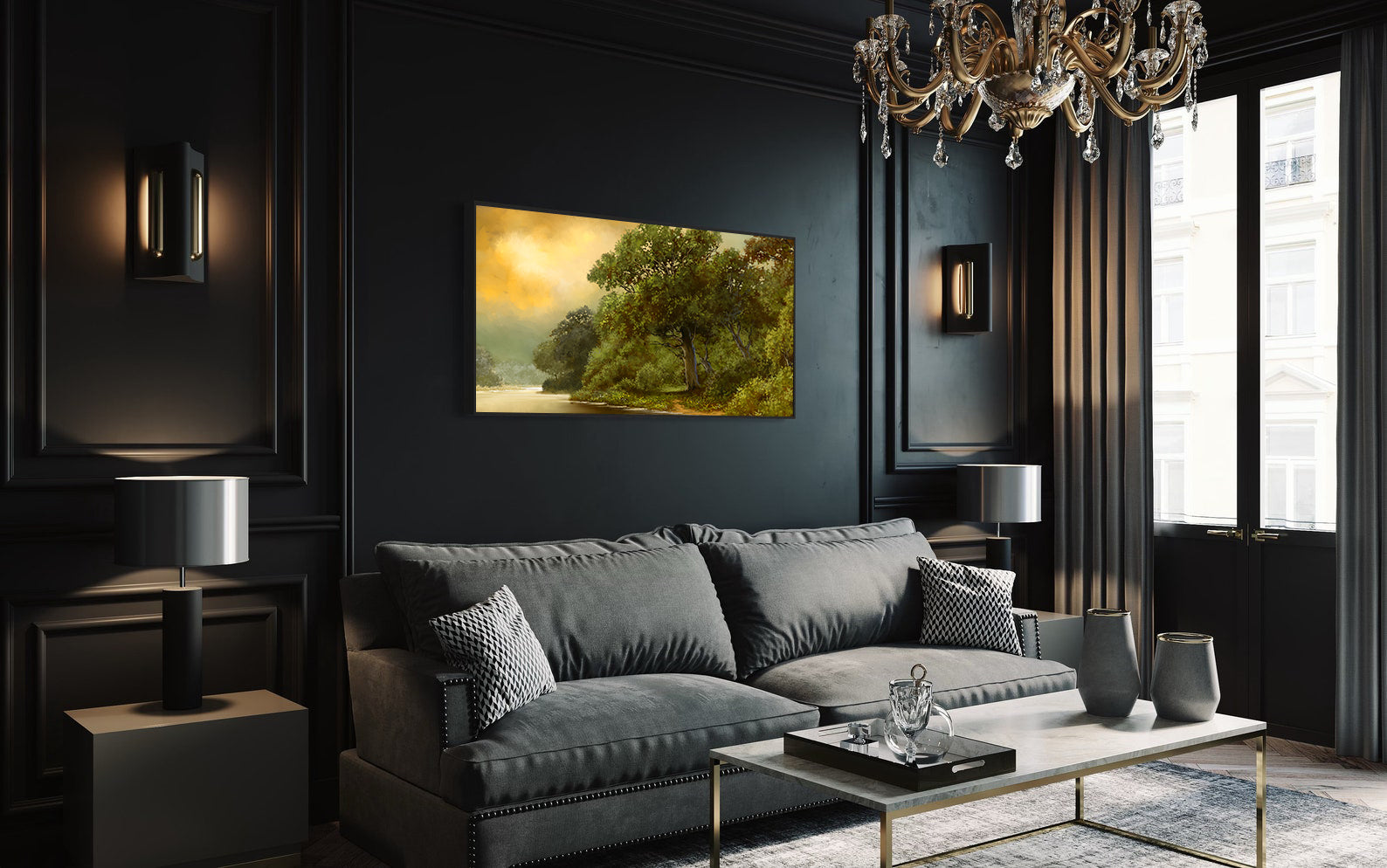 Tablou Canvas - Pădure Peisaj