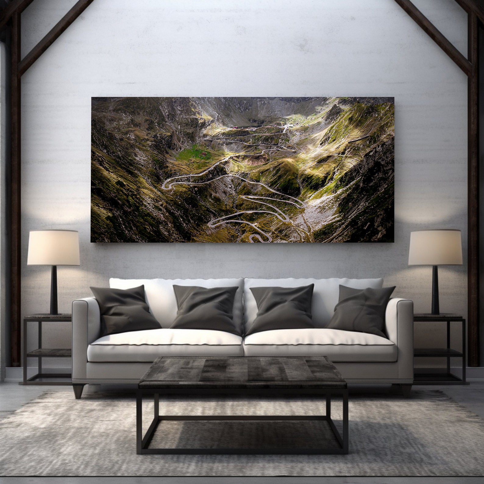 Tablou Canvas - Peisaj Muntos
