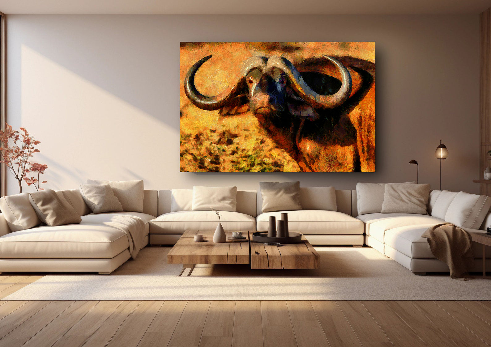 Tablou Canvas - Bivol