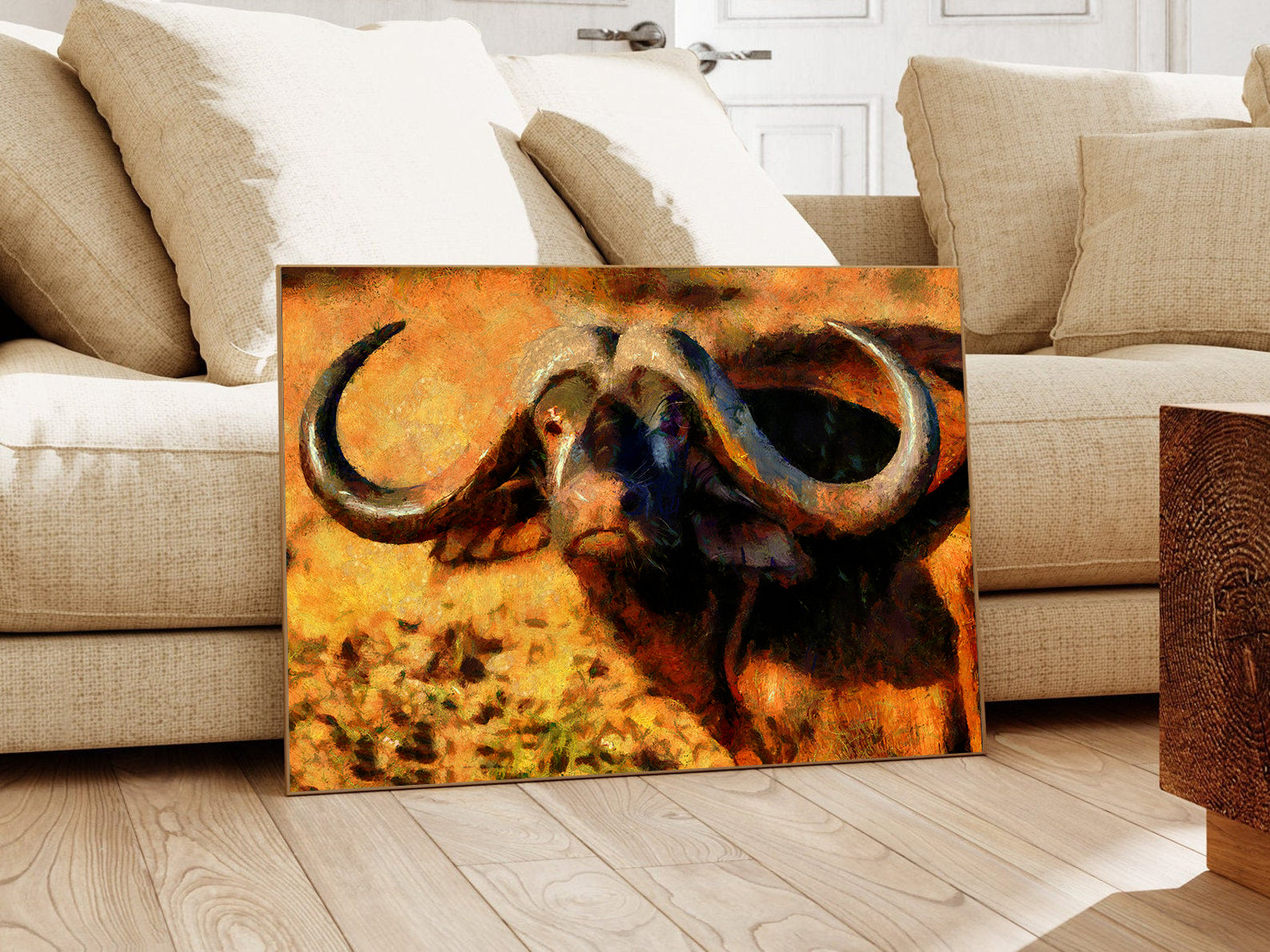 Tablou Canvas - Bivol