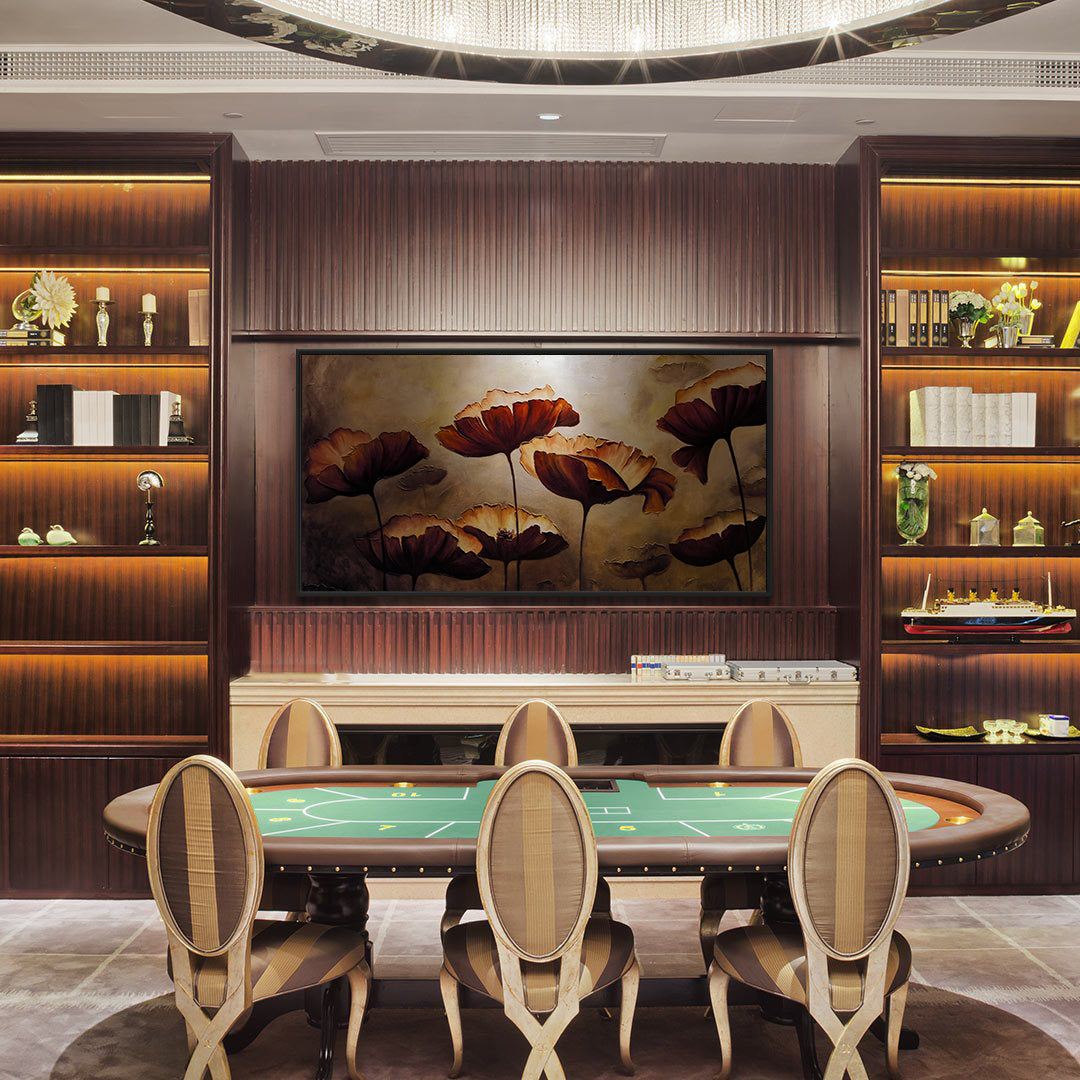 Peinture sur toile - Fleurs