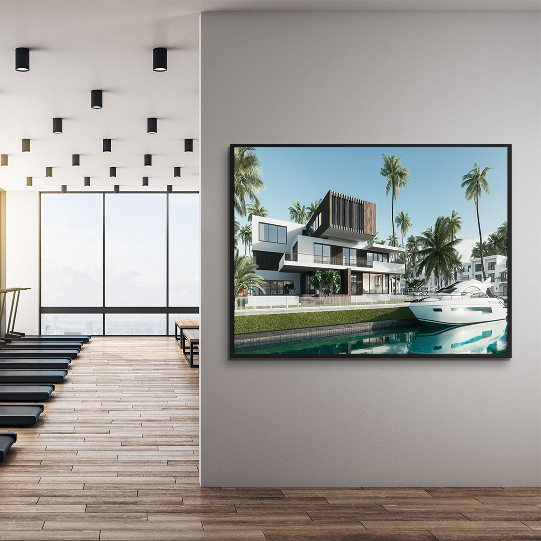 Tablou Canvas - Modern Luxury Villa