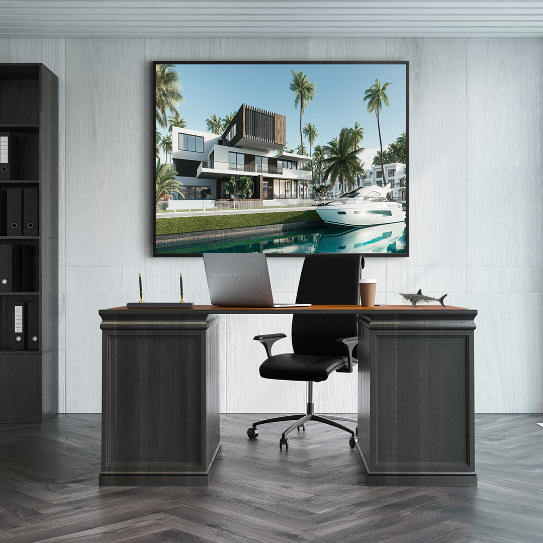 Tablou Canvas - Modern Luxury Villa