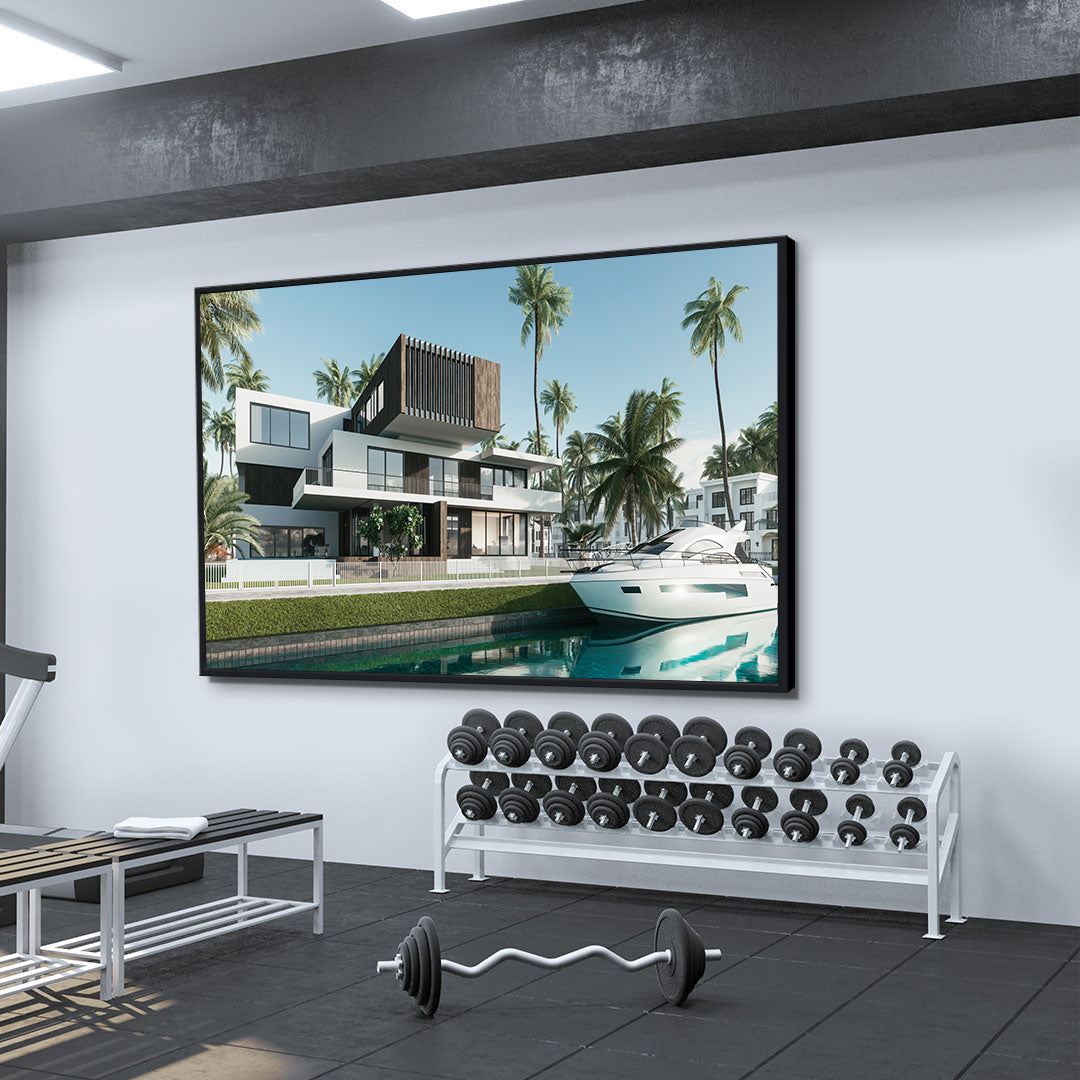 Tablou Canvas - Modern Luxury Villa