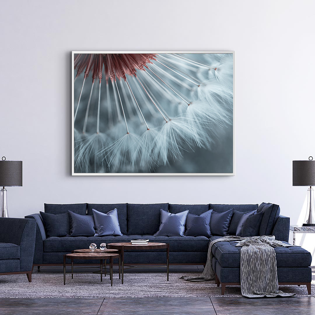 Peinture sur toile - Pissenlit