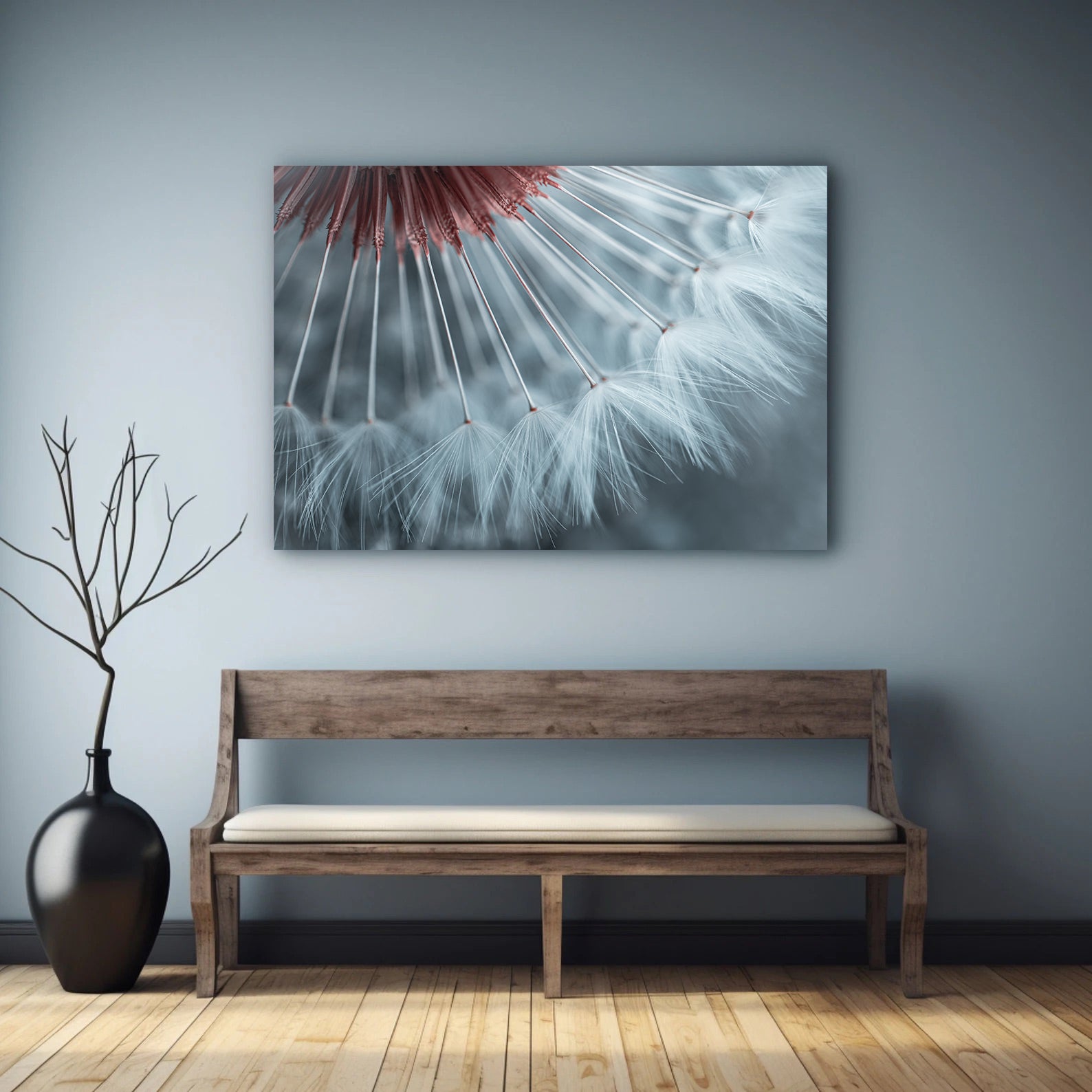 Peinture sur toile - Pissenlit