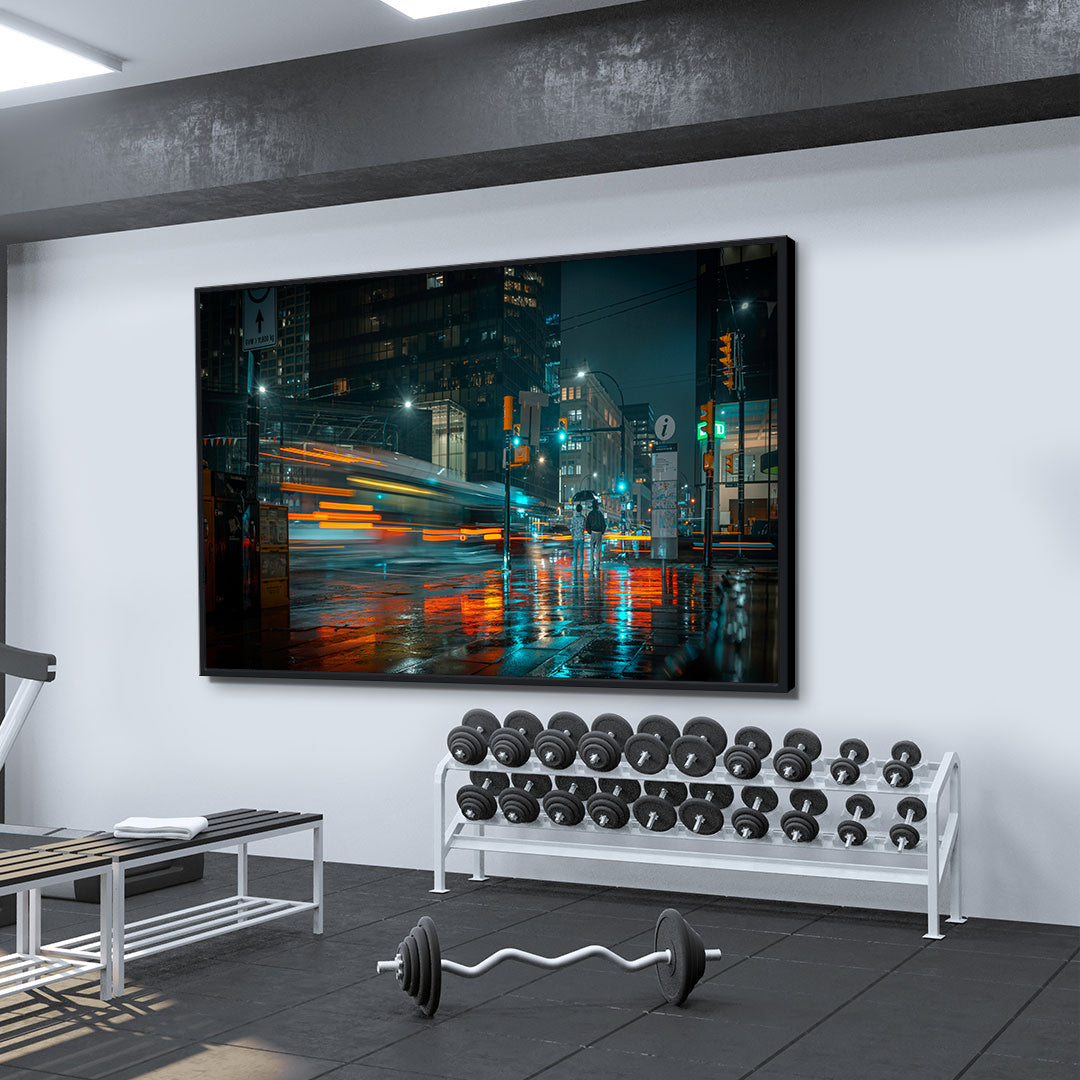 Tablou Canvas - Oraș de Noapte