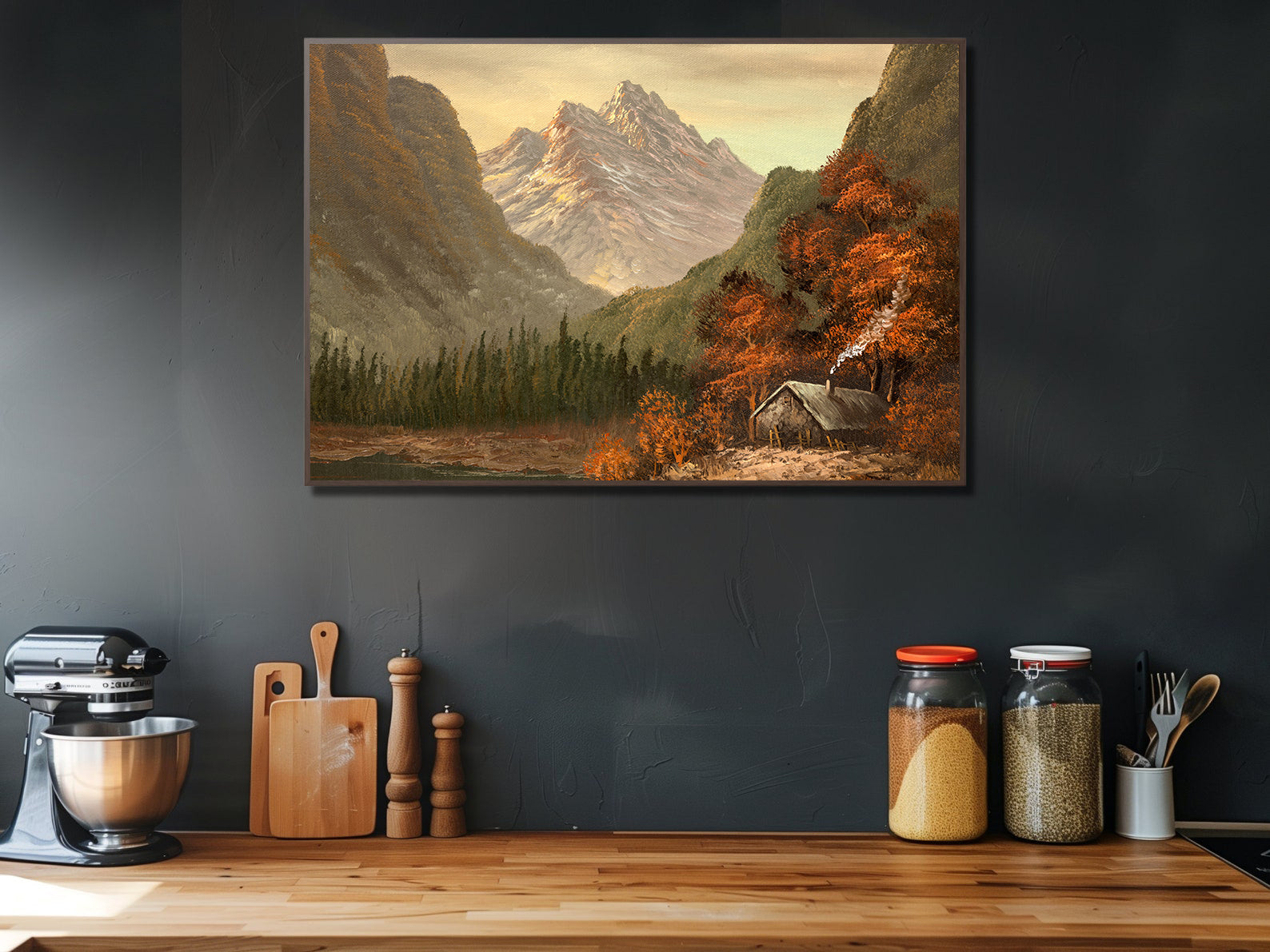 Tablou Canvas - Peisaj cu munți