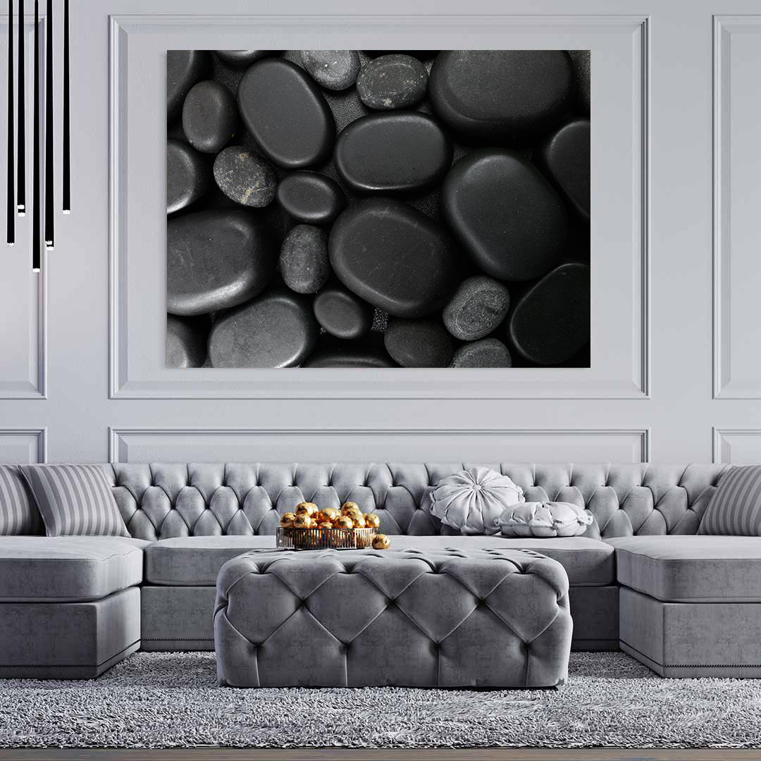 Tablou Canvas - Pietre Negre